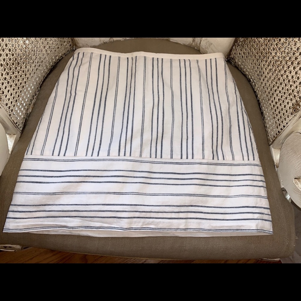 Madewell Light Striped Mini Skirt style: G6079